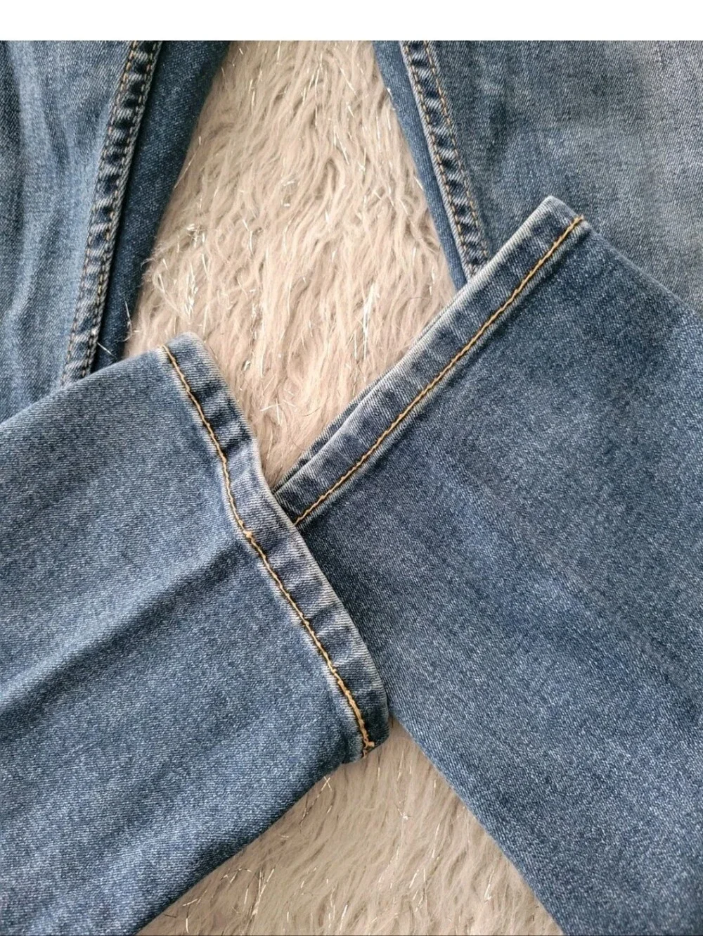 Vintage Y2k Levi's  502 Jeans 34x30 Dark Blue Wash Denim Straight Leg Mid Rise
